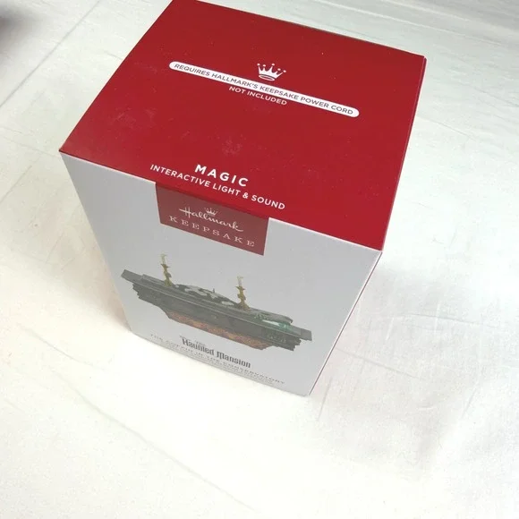 Hallmark Keepsake The Coffin In The Conservatory Haunted Mansion MAGIC NIB - Picture 2 of 6